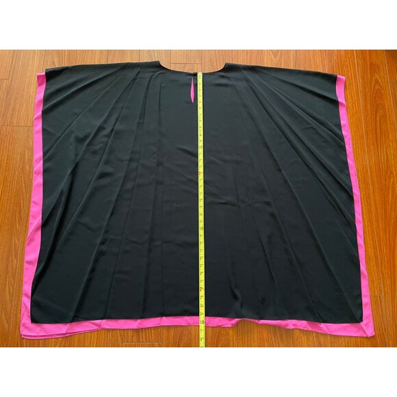 WORTH New York Kaftan Style Navy/ Hot Pink Dress Size Large - Picture 8 of 8